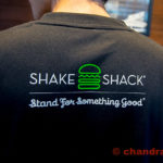 SHAKE SHACK　シェイクシャック　でハンバーガー　(^o^)/